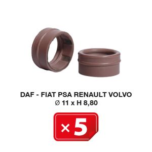 Special Gasket Daf-Fiat-PSA-Renault-Volvo 11mm x H 8,80mm (5 St.)