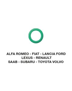 O-Ring Alfa-Fiat-Lancia-Ford-Lexus-Renault-Saab 6.60 x 1.50  (5 pcs.)
