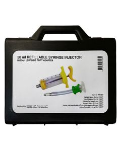 Refillable Syringe injector R1234YF, 50 ml