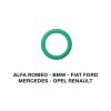 O-Ring Alfa-BMW-Fiat-Ford-Mercedes-etc.  9.30 x 1.78  (5 pcs.)