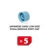 Japanese Cars Low Side R134a Service Port Cap (5 pcs. Pack)